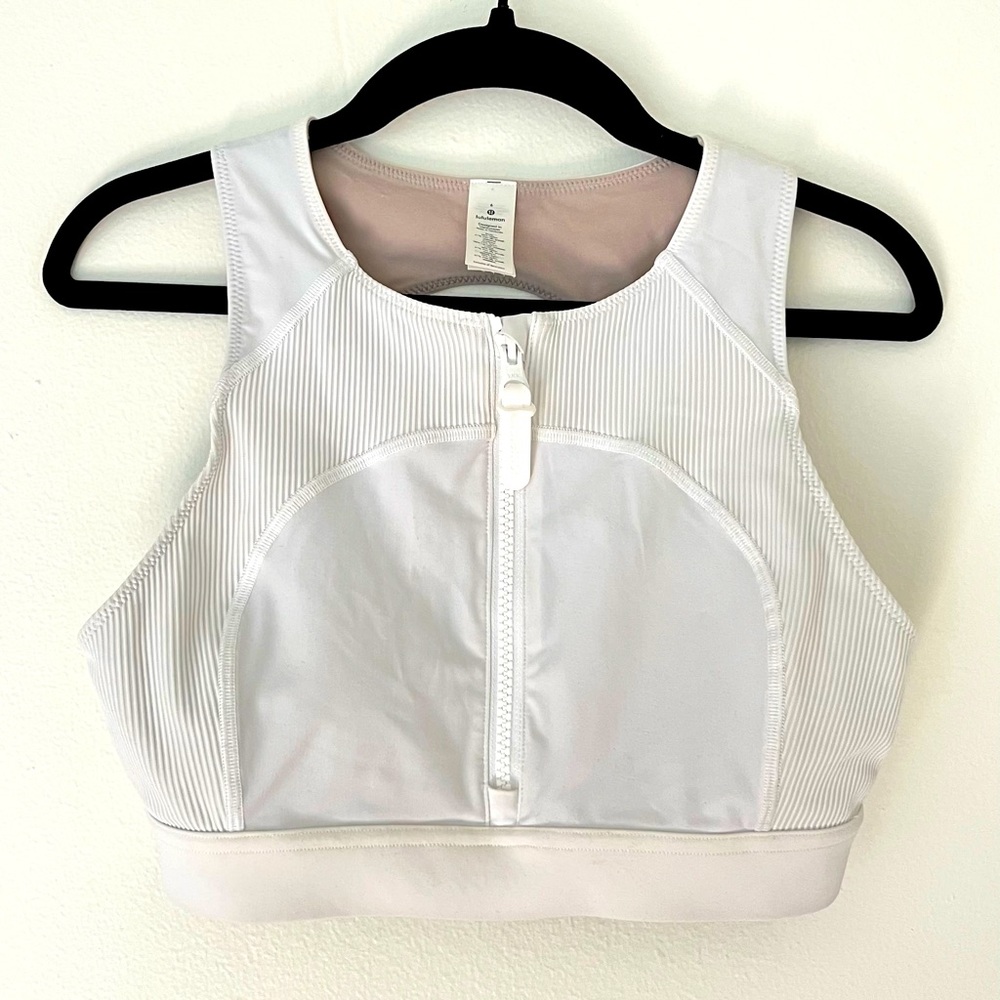 Lululemon White Sports Bra